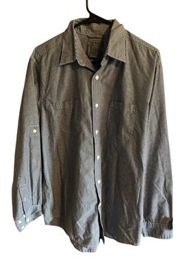 Men's Striped Dress Shirt